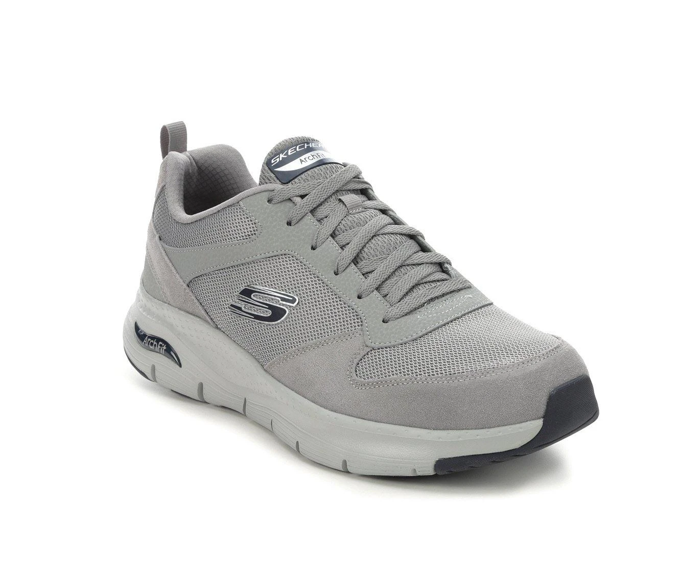 Men's Skechers 232101 Arch Fit Servitica Walking Shoes Men's Skechers 232101 Arch Fit Servitica Walking Shoes Grey -Skechers Sales Store 2 154