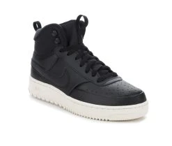 Men's Nike Court Vision Mid Winter Sneakers Black/Phantom -Skechers Sales Store 2 155