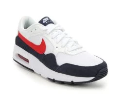 Men's Nike Air Max SC Sneakers White/Red/Navy 4 Men's Nike Air Max SC Sneakers White/Red/Navy -Skechers Sales Store 2 156