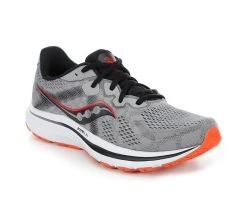 Men's Saucony Omni 20 Sustainable Running Shoes Alloy/Fire -Skechers Sales Store 2 16