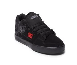 Men's DC Pure Mid Star Wars Skate Shoes StarWars Blk/Rd -Skechers Sales Store 2 194
