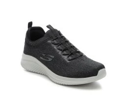 Men's Skechers 232338 Ultra Flex 3.0 Slip-On Sneakers Black/Grey -Skechers Sales Store 2 20