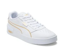 Men's Puma Clasico Holiday Sneakers White/Gold -Skechers Sales Store 2 200