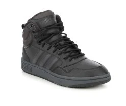 Men's Adidas Hoops 3.0 Mid Winterized Sustainable Sneakers Black/Carbon 4 Men's Adidas Hoops 3.0 Mid Winterized Sustainable Sneakers Black/Carbon -Skechers Sales Store 2 205