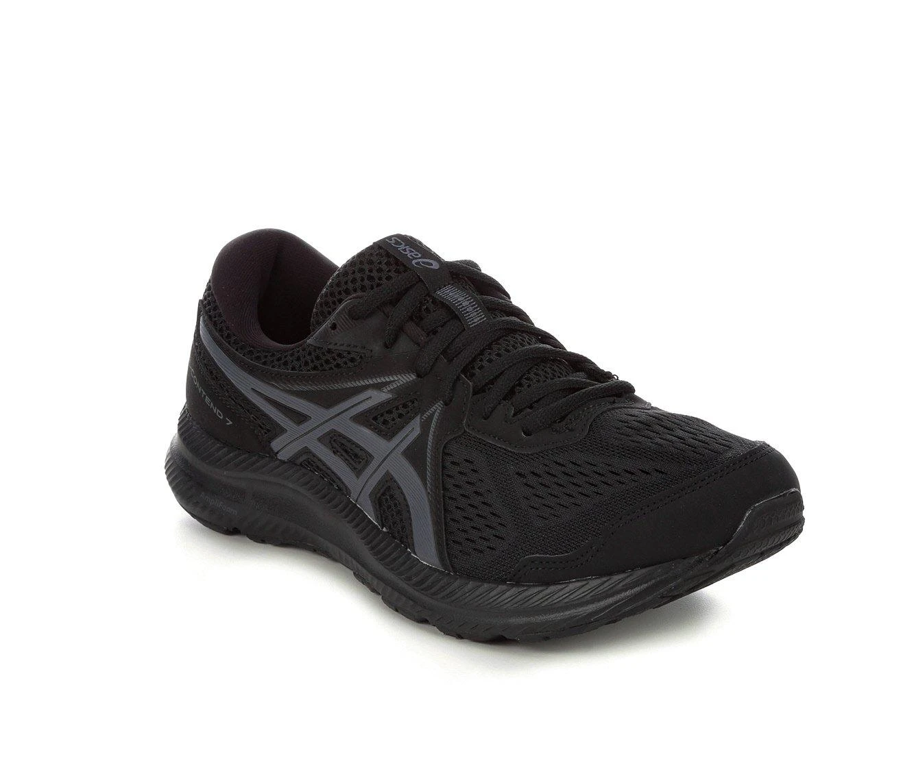 Men's ASICS Gel Contend 7 Running Shoes Men's ASICS Gel Contend 7 Running Shoes Black/Grey -Skechers Sales Store 2 21