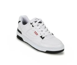 Men's Levis 521 Mod Lo Pebbled UL Casual Shoes White/Black 4 Men's Levis 521 Mod Lo Pebbled UL Casual Shoes White/Black -Skechers Sales Store 2 219