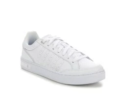 Men's K-Swiss Court Block Sustainable Sneakers White/White 4 Men's K-Swiss Court Block Sustainable Sneakers White/White -Skechers Sales Store 2 228