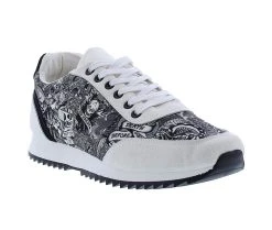 Men's Ed Hardy Hank Casual Sneakers White 4 Men's Ed Hardy Hank Casual Sneakers White -Skechers Sales Store 2 233