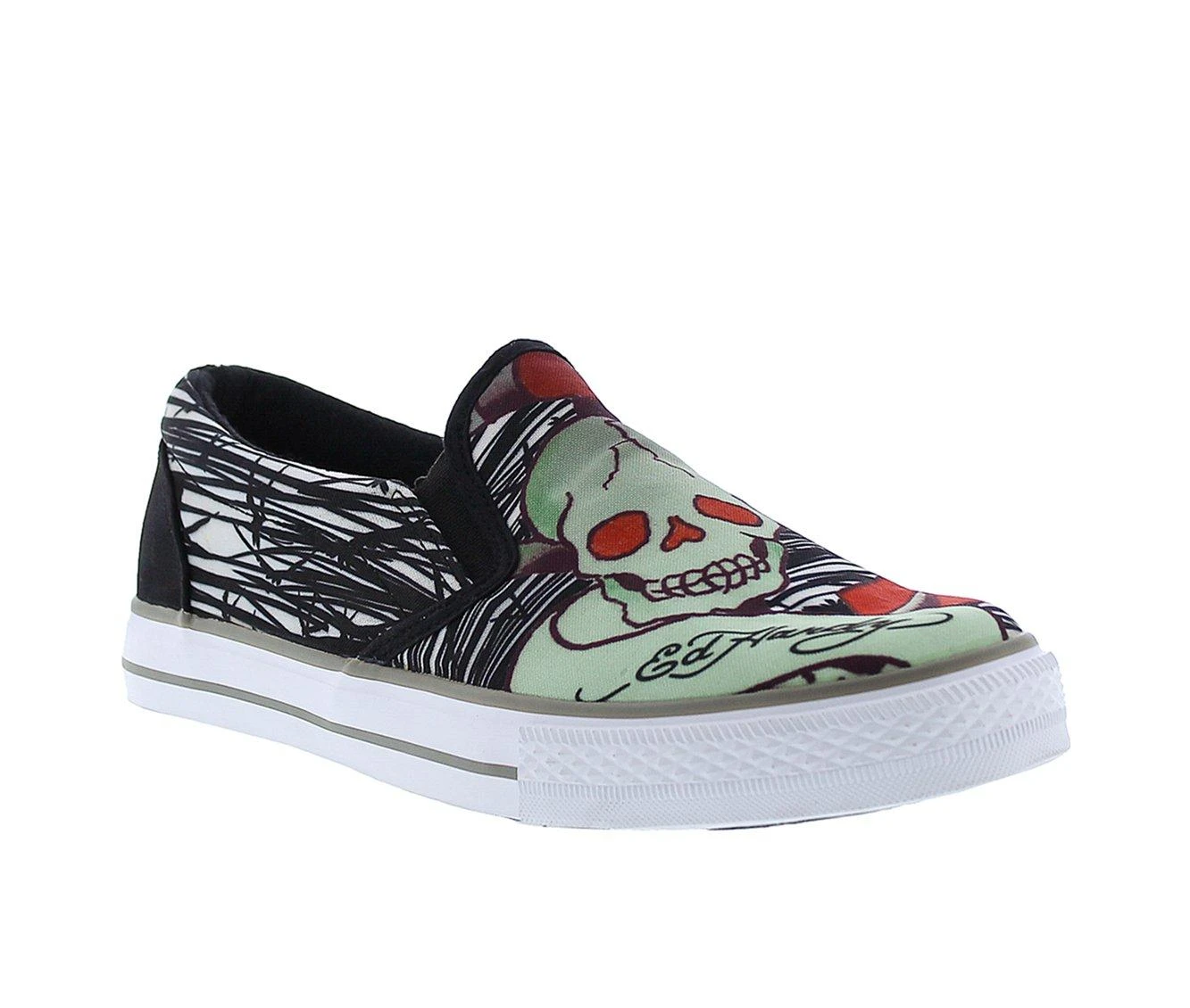 Men's Ed Hardy Wes Slip-On Sneakers Men's Ed Hardy Wes Slip-On Sneakers Black -Skechers Sales Store 2 241