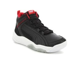 Men's Puma Rebound Future Evo Basketball Shoes Black/White/Red -Skechers Sales Store 2 253