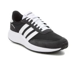 Men's Adidas Run 70s Sneakers Black/White/Gry -Skechers Sales Store 2 29