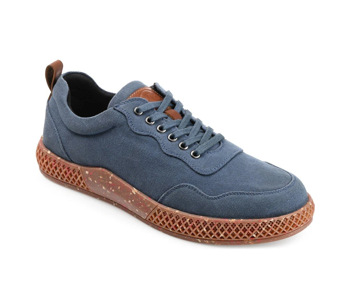 Men's Thomas & Vine Kemp Canvas Sneakers Navy 5 Men's Thomas & Vine Kemp Canvas Sneakers Navy - Image 3