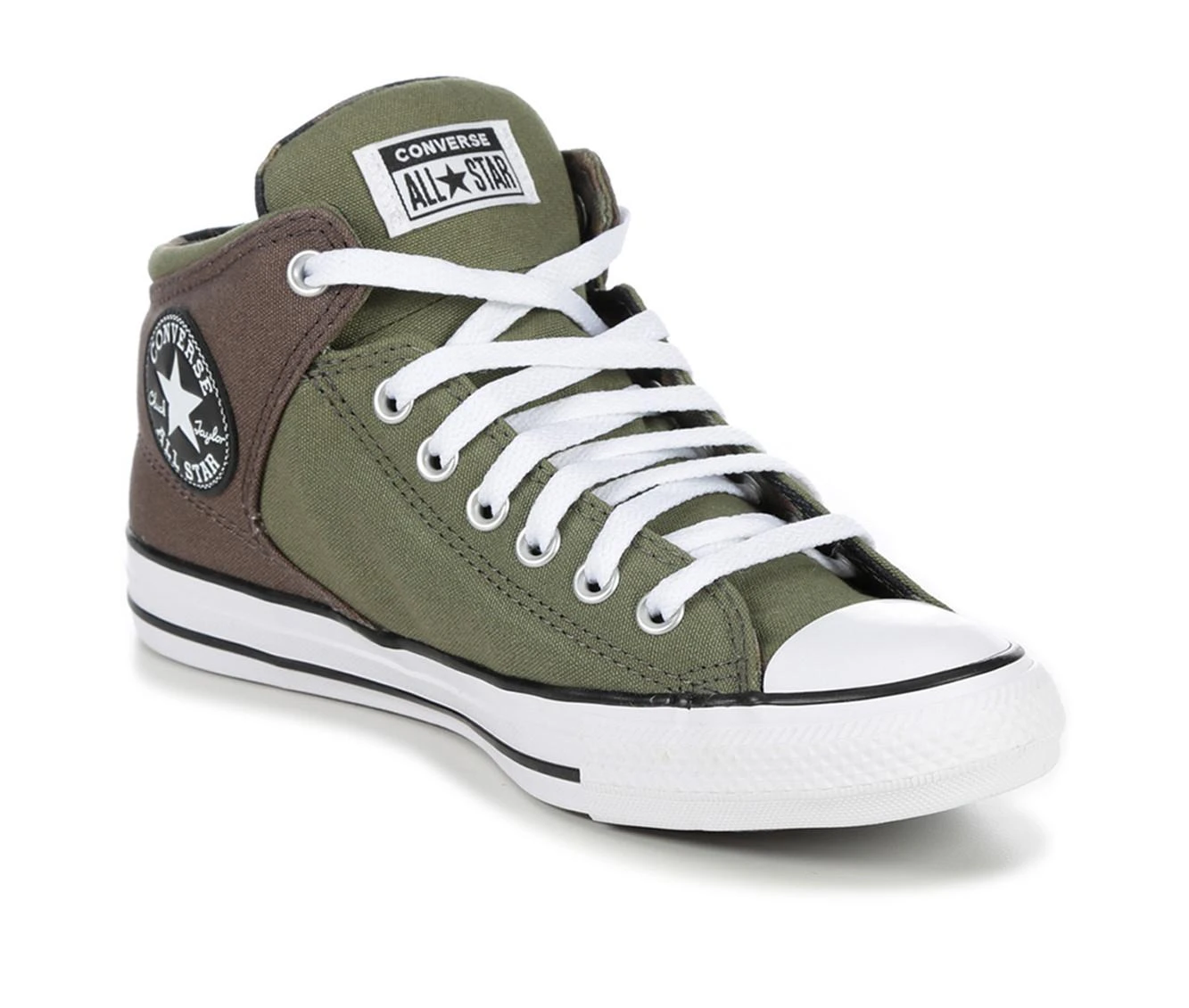 Men's Converse Chuck Taylor All Star High Street Sneakers Men's Converse Chuck Taylor All Star High Street Sneakers Green/Smoke/Whi -Skechers Sales Store 2 316