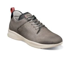 Men's Florsheim Studio Perf Toe Lace Oxfords Gray Nub -Skechers Sales Store 2 337