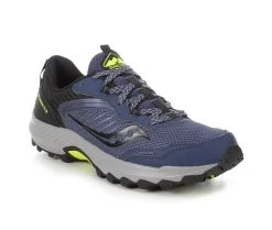 Men's Saucony Excursion TR 15 Trail Running Shoes Space/Alloy -Skechers Sales Store 2 35