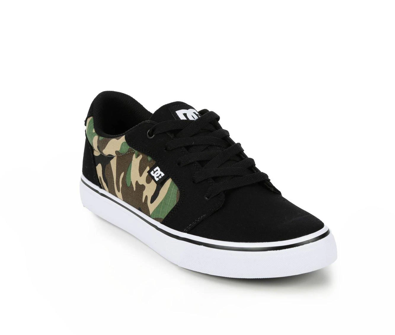 Men's DC Anvil Skate Shoes Men's DC Anvil Skate Shoes Black/Camo -Skechers Sales Store 2 356