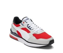 Men's Puma R78 Sneakers Grey/White/Red 4 Men's Puma R78 Sneakers Grey/White/Red -Skechers Sales Store 2 382
