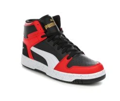 Men's Puma Rebound Layup Interest High-Top Sneakers Wht/Red/Speckle 4 Men's Puma Rebound Layup Interest High-Top Sneakers Wht/Red/Speckle -Skechers Sales Store 2 383