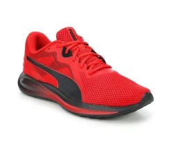 Men's Puma Twitch Runner AM Running Shoes Red/Black 4 Men's Puma Twitch Runner AM Running Shoes Red/Black -Skechers Sales Store 2 4
