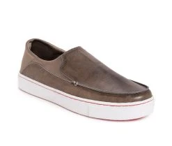 Men's MUK LUKS Park Place Slip-On Sneakers Grey -Skechers Sales Store 2 411