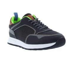 Men's French Connection Reed Fashion Sneakers Black -Skechers Sales Store 2 477