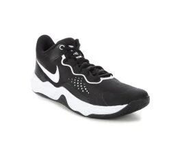 Men's Nike Fly By Mid III Basketball Shoes Black/White -Skechers Sales Store 2 493