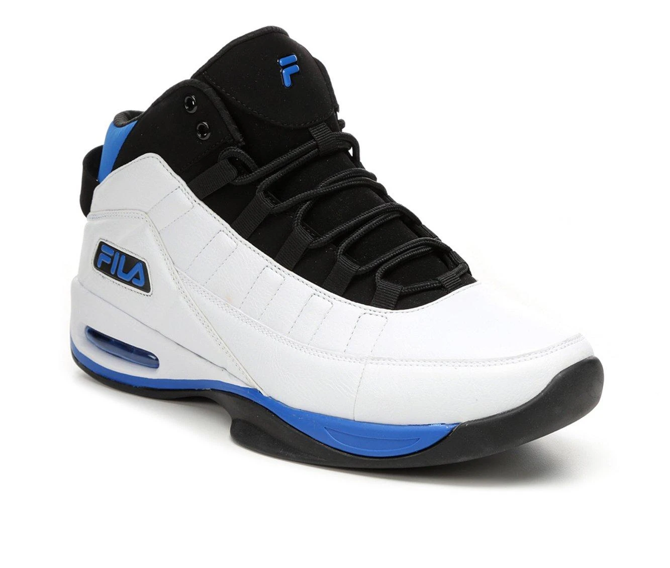 Men's Fila Eight-Five Viz Basketball Shoes Men's Fila Eight-Five Viz Basketball Shoes White/Blk/Blue -Skechers Sales Store 2 512