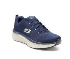Men's Skechers 232364 D'Lux Walker Walking Shoes Navy -Skechers Sales Store 2 529