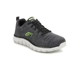 Men's Skechers 232298 Track Front Runner Running Shoes Charcoal/Volt -Skechers Sales Store 2 535