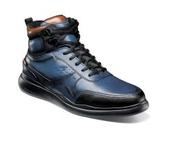 Men's Stacy Adams Mayson Sneaker Boot Blue -Skechers Sales Store 2 551