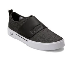 Men's Puma El Rey II Slip-On Sneakers Black/Gry/White -Skechers Sales Store 2 569