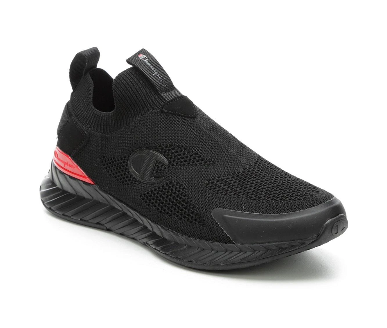 Men's Champion Oja Loop Slip-On Sneakers Men's Champion Oja Loop Slip-On Sneakers Black/Red -Skechers Sales Store 2 57