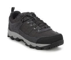 Men's Columbia Valley Pointe Low Waterproof Hiking Shoes Grey/Black -Skechers Sales Store 2 585