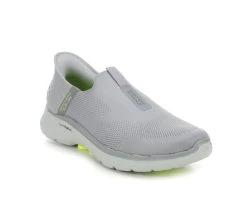 Men's Skechers Go 216278 GO WALK 6 Slip-ins Walking Shoes Grey 4 Men's Skechers Go 216278 GO WALK 6 Slip-ins Walking Shoes Grey -Skechers Sales Store 2 591