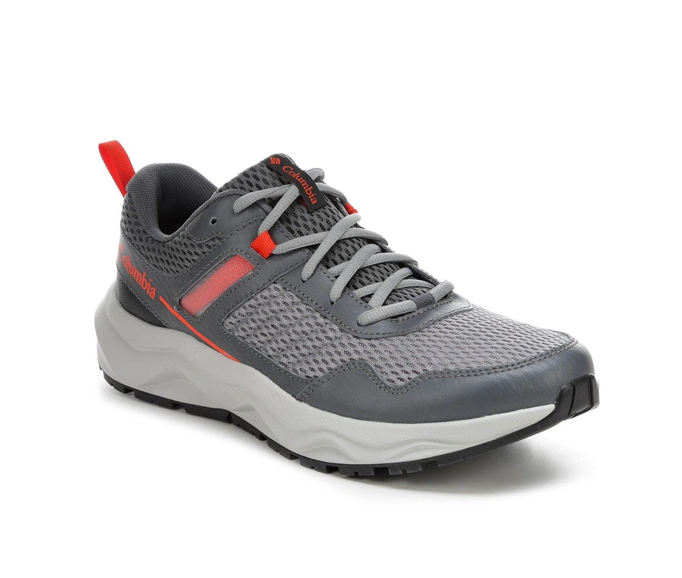 Men's Columbia Plateau Men's Hiking Sneakers Men's Columbia Plateau Men's Hiking Sneakers Monument/Red -Skechers Sales Store 2 611