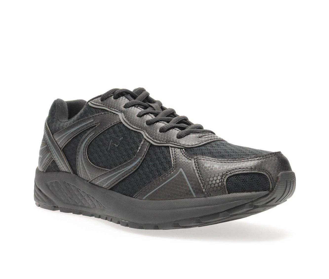 Men's Propet X5 Walking Shoes All Black 5 Men's Propet X5 Walking Shoes All Black - Image 3
