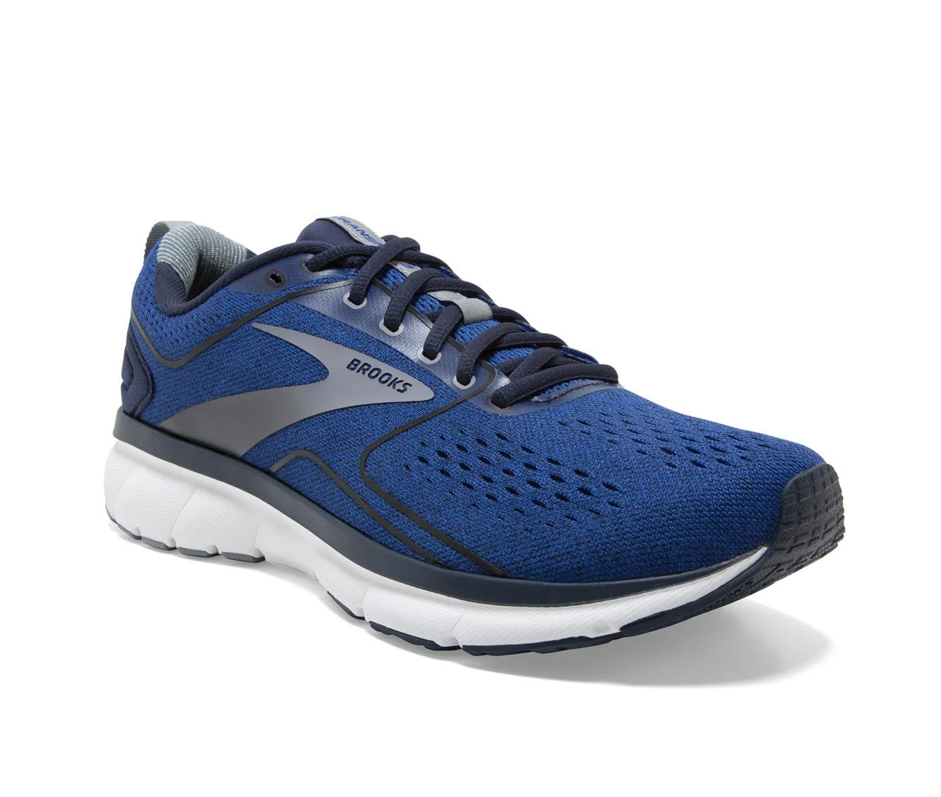 Men's Brooks Sports Transmit 3 Running Shoes Men's Brooks Sports Transmit 3 Running Shoes Blue/Grey/White -Skechers Sales Store 2 63