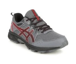 Men's ASICS Gel Venture 8 Running Shoes Grey/Red -Skechers Sales Store 2 72