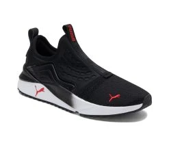 Men's Puma Pacer Future Slip-On Sneakers Black/Red -Skechers Sales Store 2 95