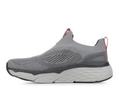 Men's Skechers 220061 Max Cushioning Elite Amplifer Running Shoes Grey/Black/Red -Skechers Sales Store 3 12