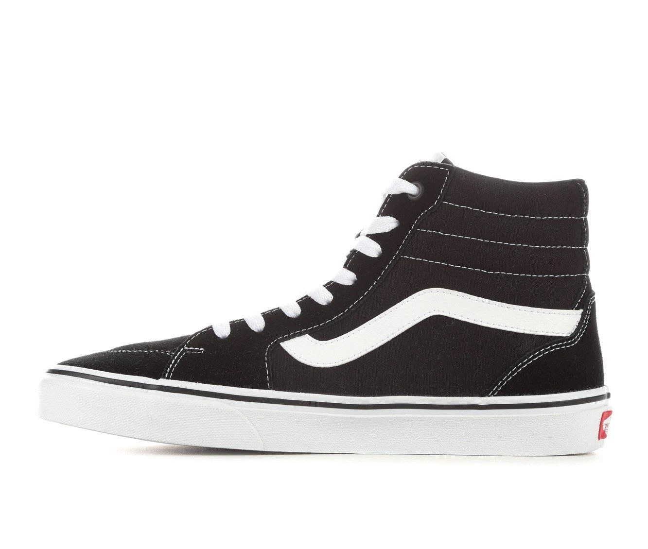 Men's Vans Filmore High-Top Skate Shoes Men's Vans Filmore High-Top Skate Shoes Blk/Wht Suede -Skechers Sales Store 3 179