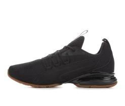 Men's Puma Axelion NXT Sneakers Black/Gum -Skechers Sales Store 3 190