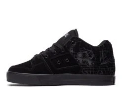 Men's DC Pure Mid Star Wars Skate Shoes StarWars Blk/Rd -Skechers Sales Store 3 194