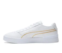Men's Puma Clasico Holiday Sneakers White/Gold -Skechers Sales Store 3 200