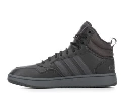 Men's Adidas Hoops 3.0 Mid Winterized Sustainable Sneakers Black/Carbon 5 Men's Adidas Hoops 3.0 Mid Winterized Sustainable Sneakers Black/Carbon -Skechers Sales Store 3 205