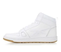 Men's Reebok Resonator Mid Strap Basketball Shoes White/Gum -Skechers Sales Store 3 206