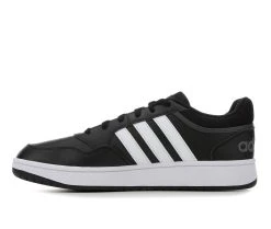 Men's Adidas Hoops 3.0 Sneakers Black/White/Gry -Skechers Sales Store 3 245