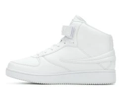 Men's Fila A-High Sneakers White/White -Skechers Sales Store 3 266