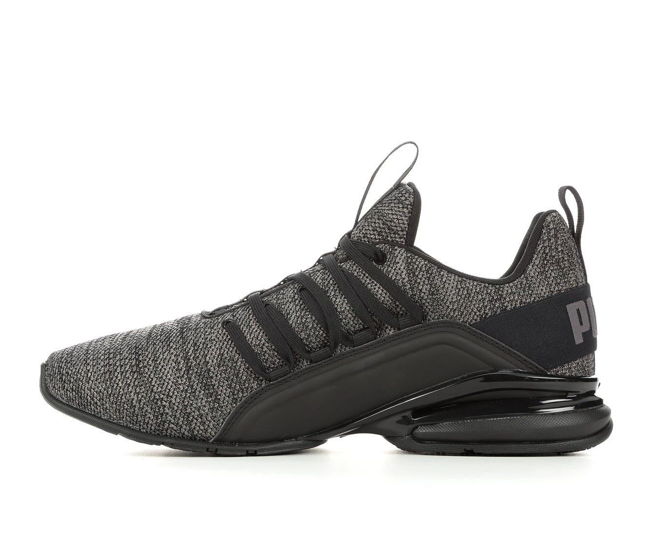 Men's Puma Axelion Knit Sneakers Men's Puma Axelion Knit Sneakers Gray/Black/Oreo -Skechers Sales Store 3 269