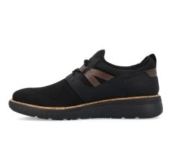 Men's Vance Co. Claxton Athleisure Oxfords Black 5 Men's Vance Co. Claxton Athleisure Oxfords Black -Skechers Sales Store 3 283